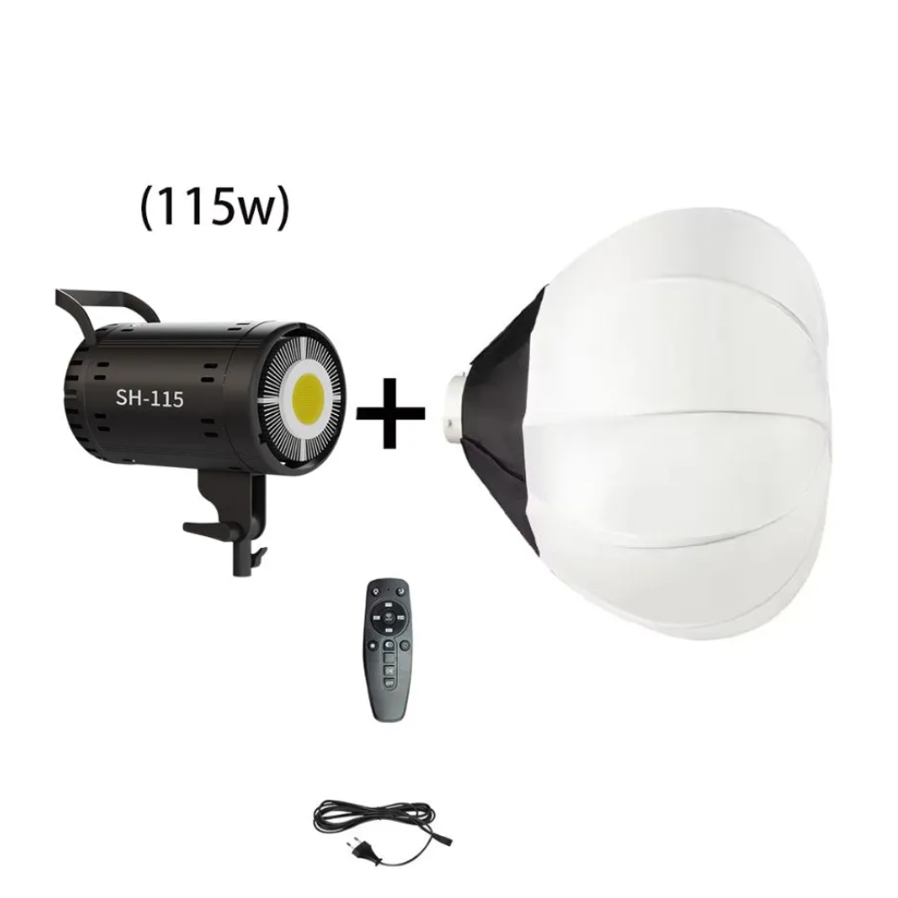 Globe Modifier Round - 115W iluminación 65cm globo linterna Softbox