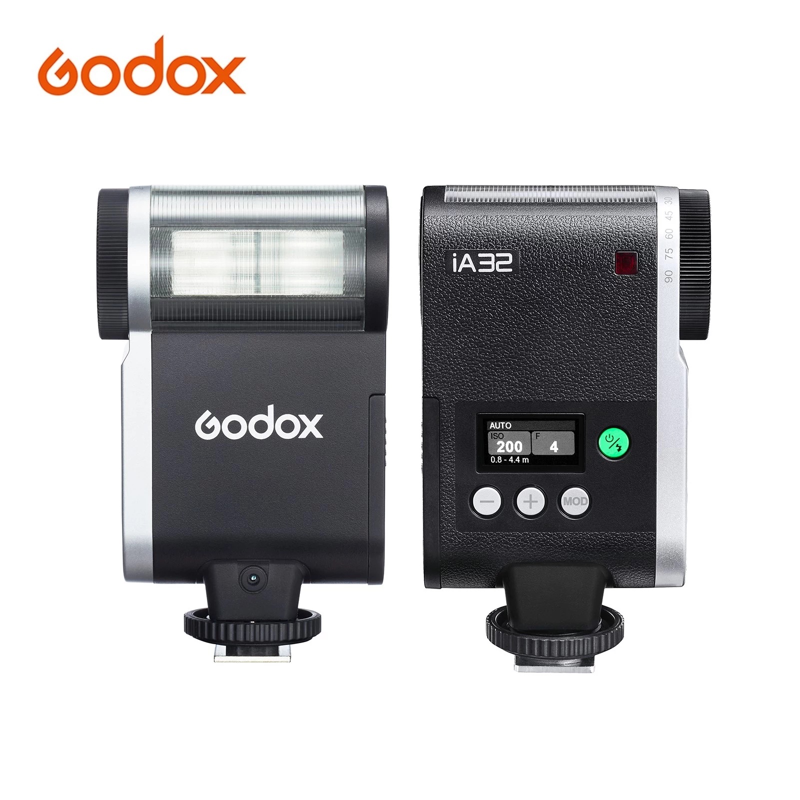 Photography Lighting Material - Godox iA32 en cámara Flash GN15