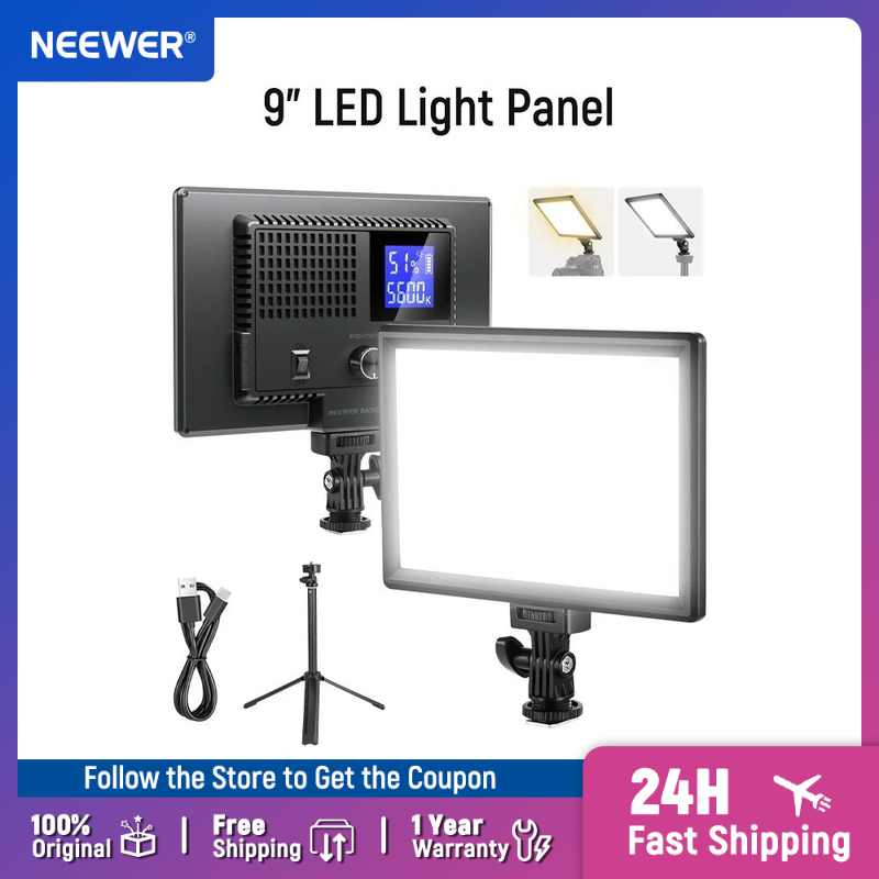 Photography Lighting Kit Neewer - Panel de Luz LED NEEWER Basics