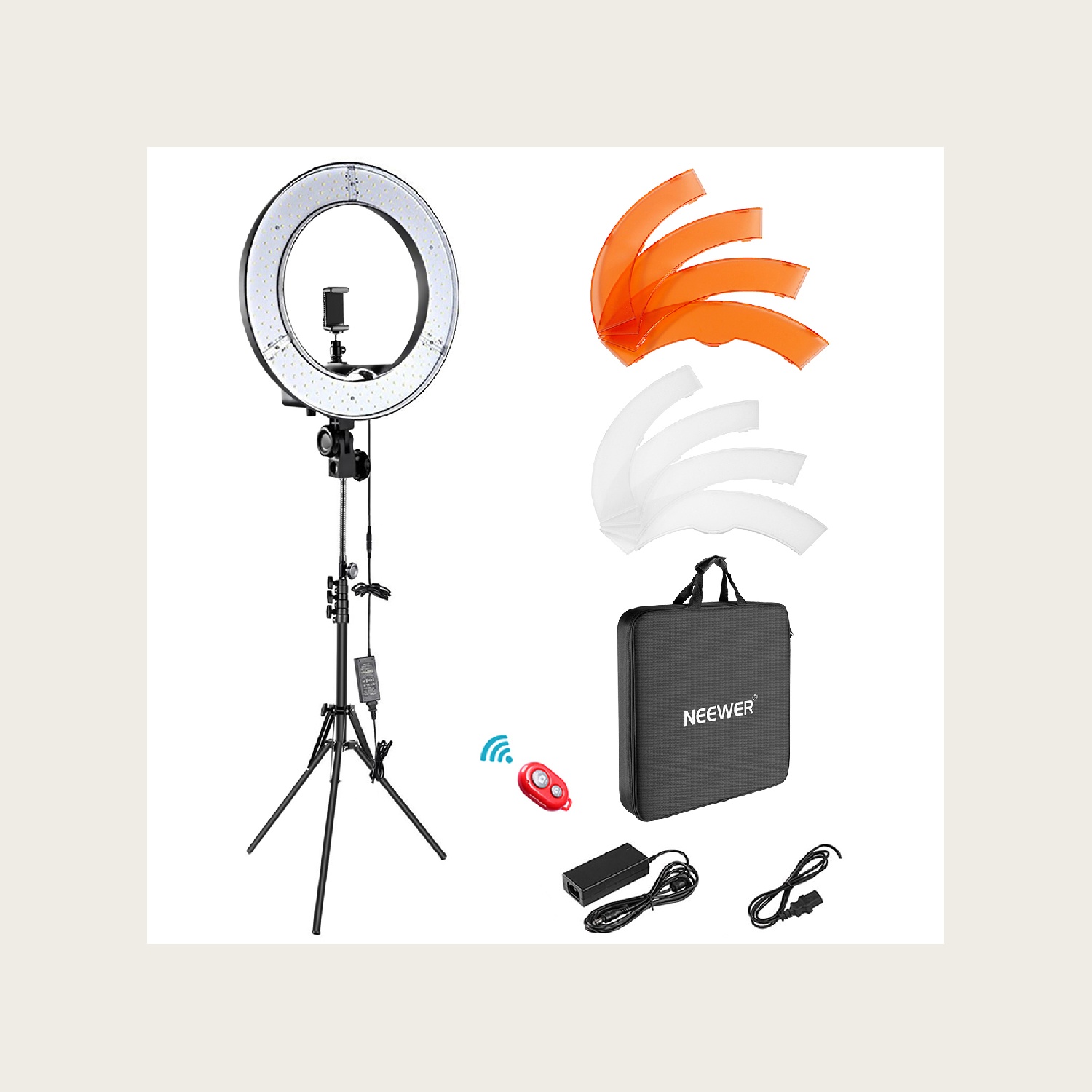 Photography Lighting Kit Neewer - Kit de iluminación de anillo NEEWER