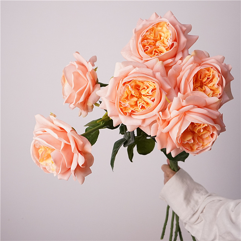 Photography Lighting Simulation - 3 Piezas de Rosas Artificiales Hidratantes,
