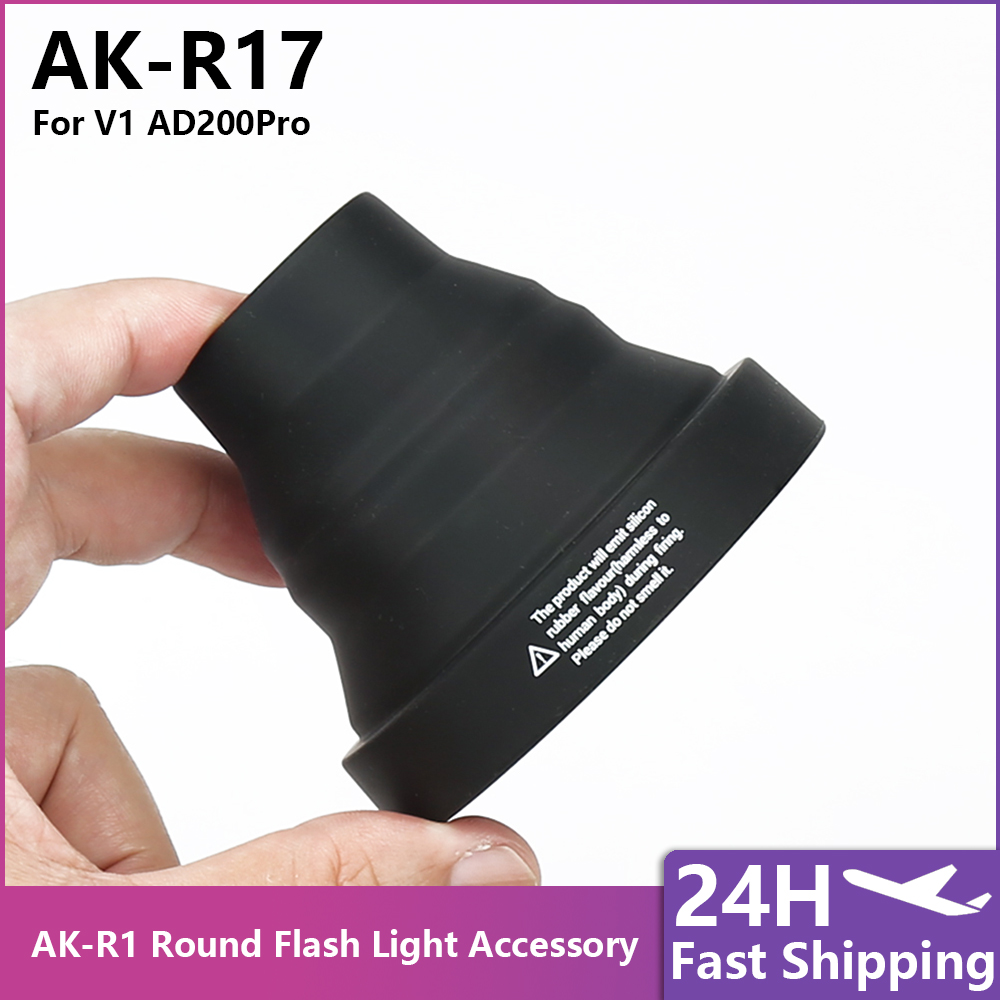 Snoot Flash Modifier - Modificador de haz de luz AK‑R17,