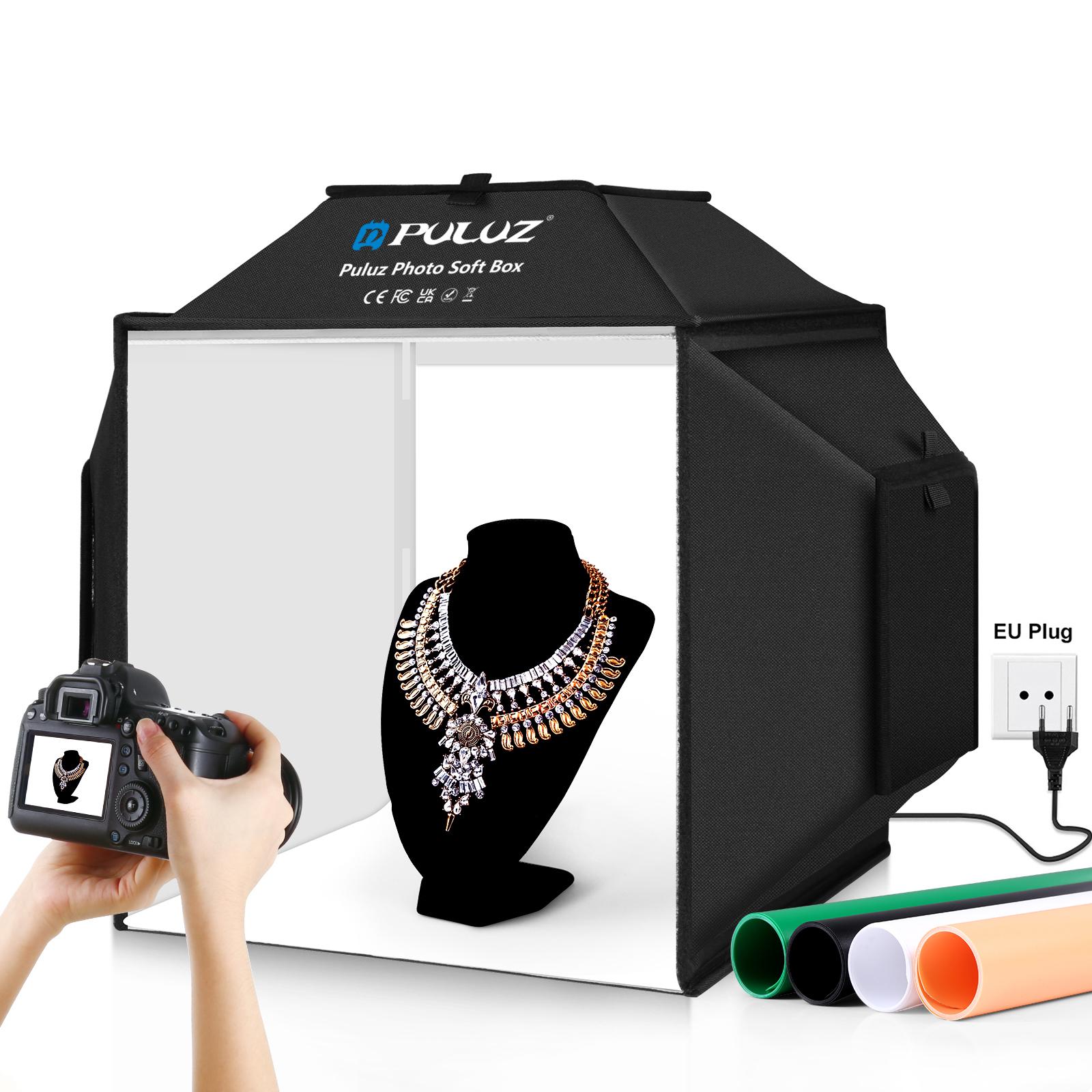 Photography Lighting And Backdrop Kits - PULUZ 40cm plegable 72W 5500K tienda