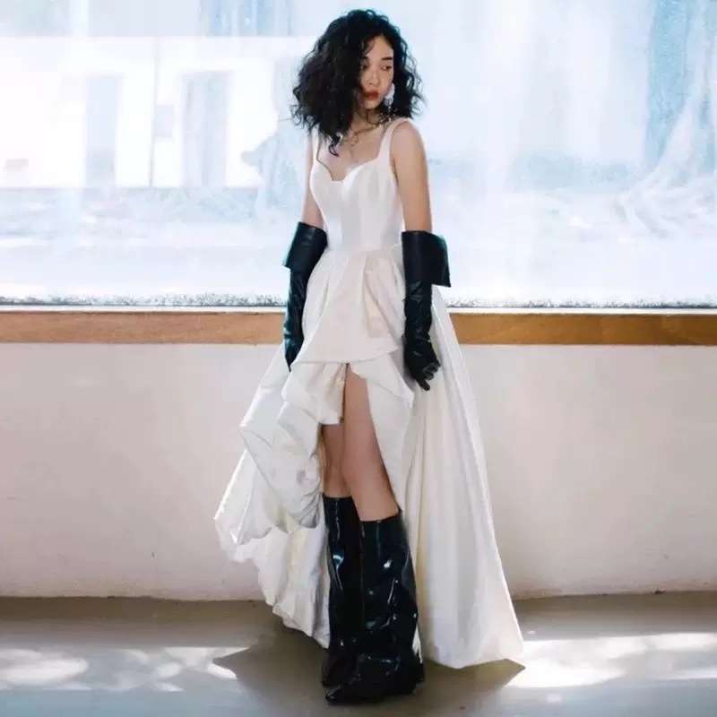 Photography Natural Lighting Basics - Vestido de Novia Corto con Tirantes,