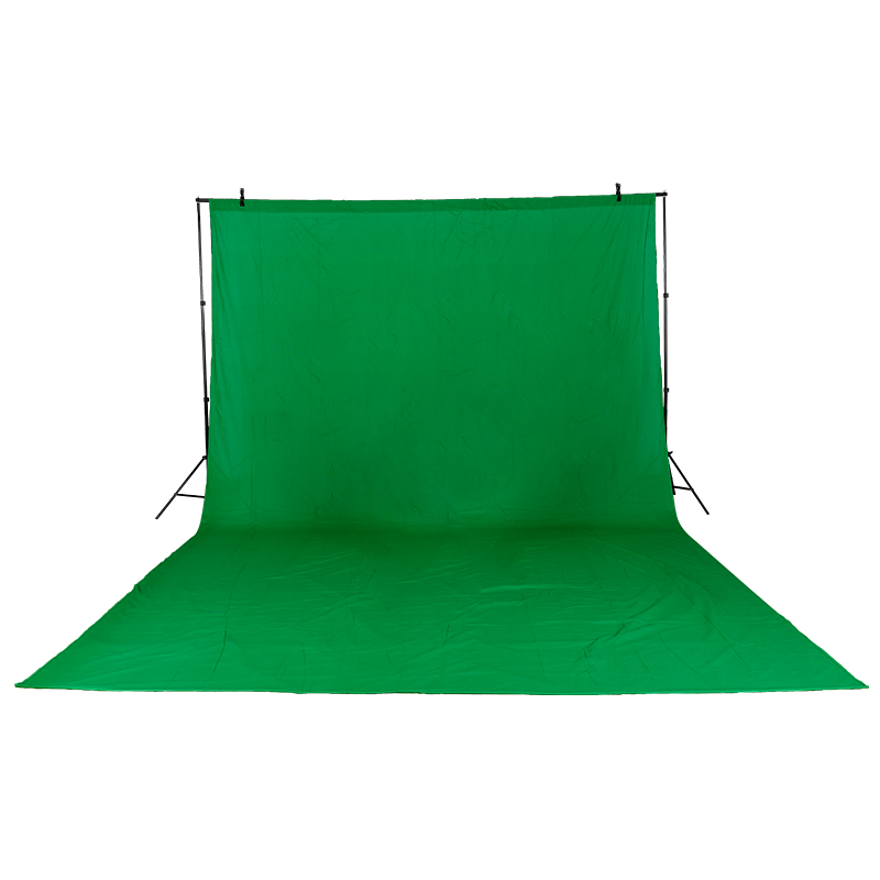 Photography Lighting And Backdrop Kits - Fondo de muselina cromakey de algodón