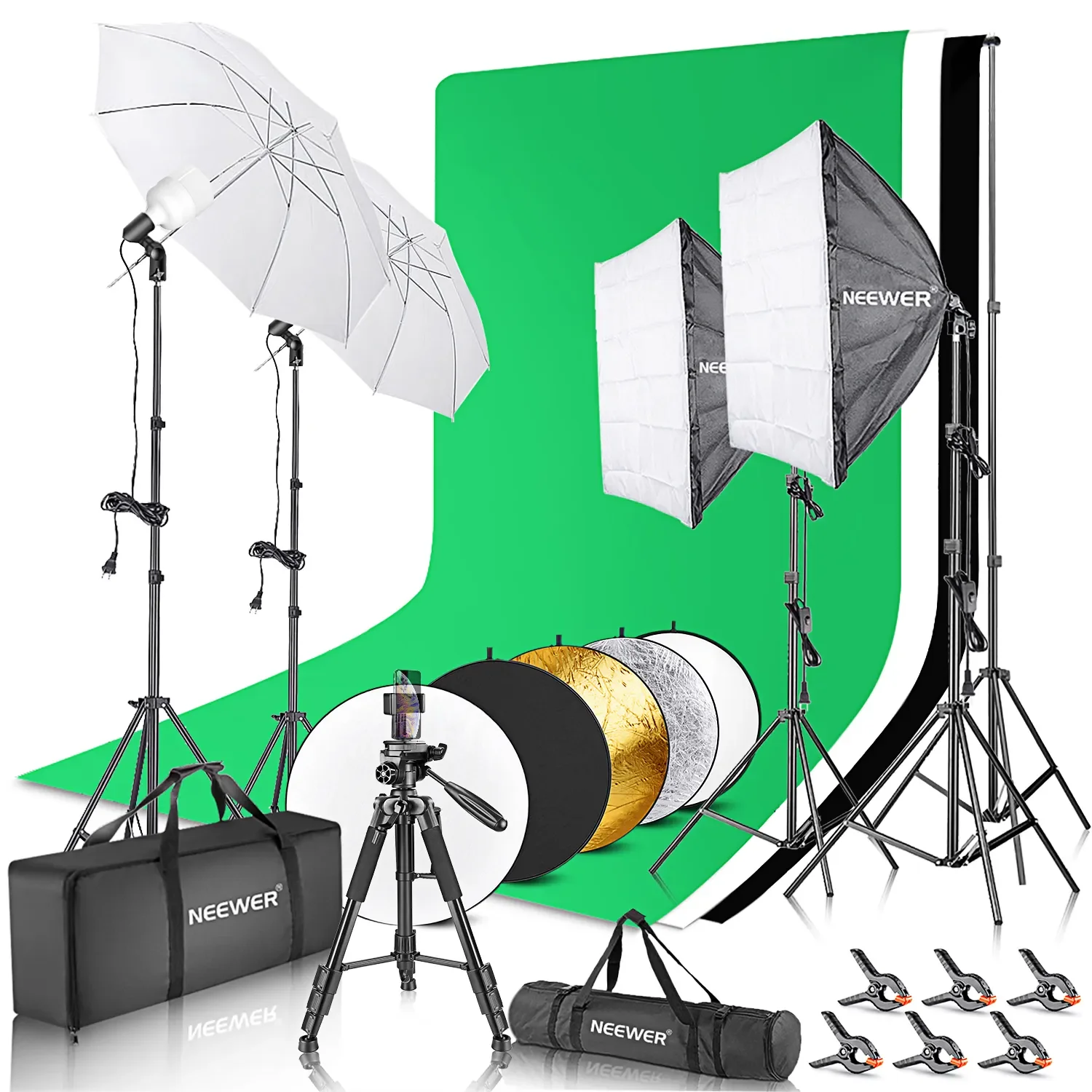 Photography Lighting Kit Neewer - Kit de Iluminación Fotográfica Completo Neewer: