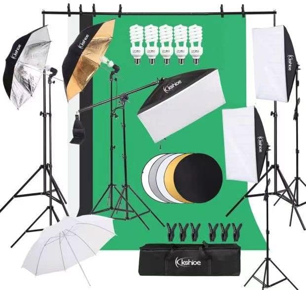 Photography Lighting And Backdrop Kits - Kit de iluminación para fotografía, fotografía