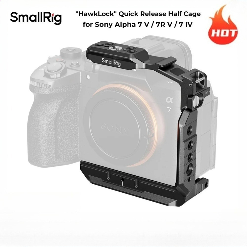 Sony Camera A7 Iv - SmallRig 6023 HawkLock H38 Jaula Media