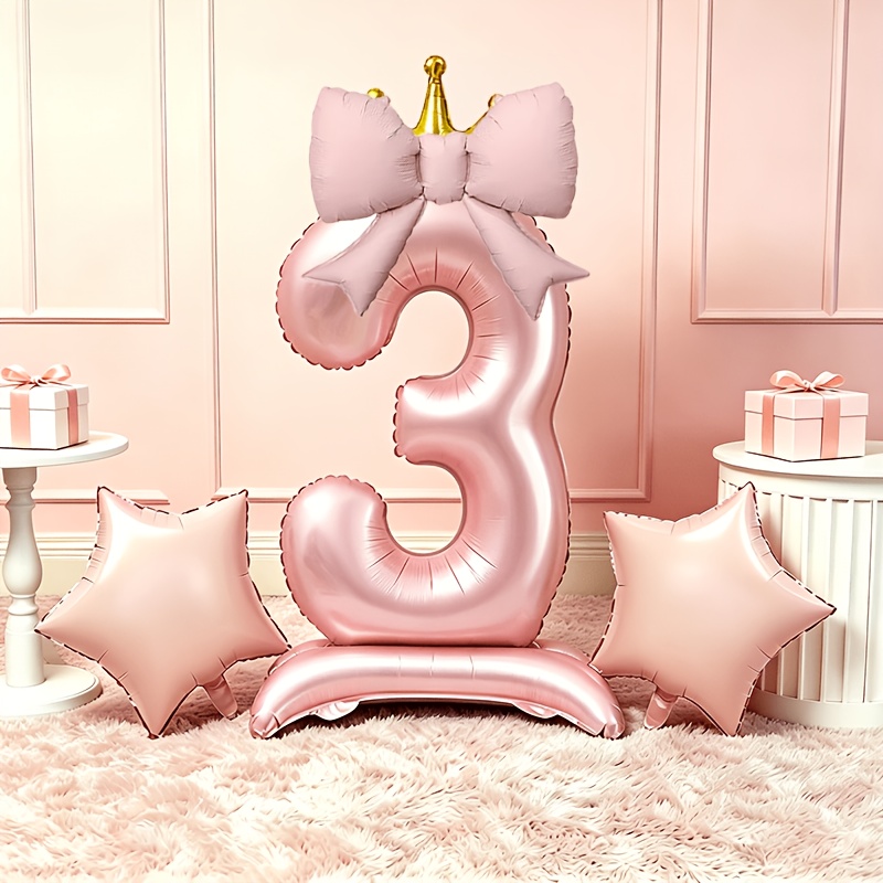 Photography Lighting Kit - Globos 3D Rosa Claro de Lujo