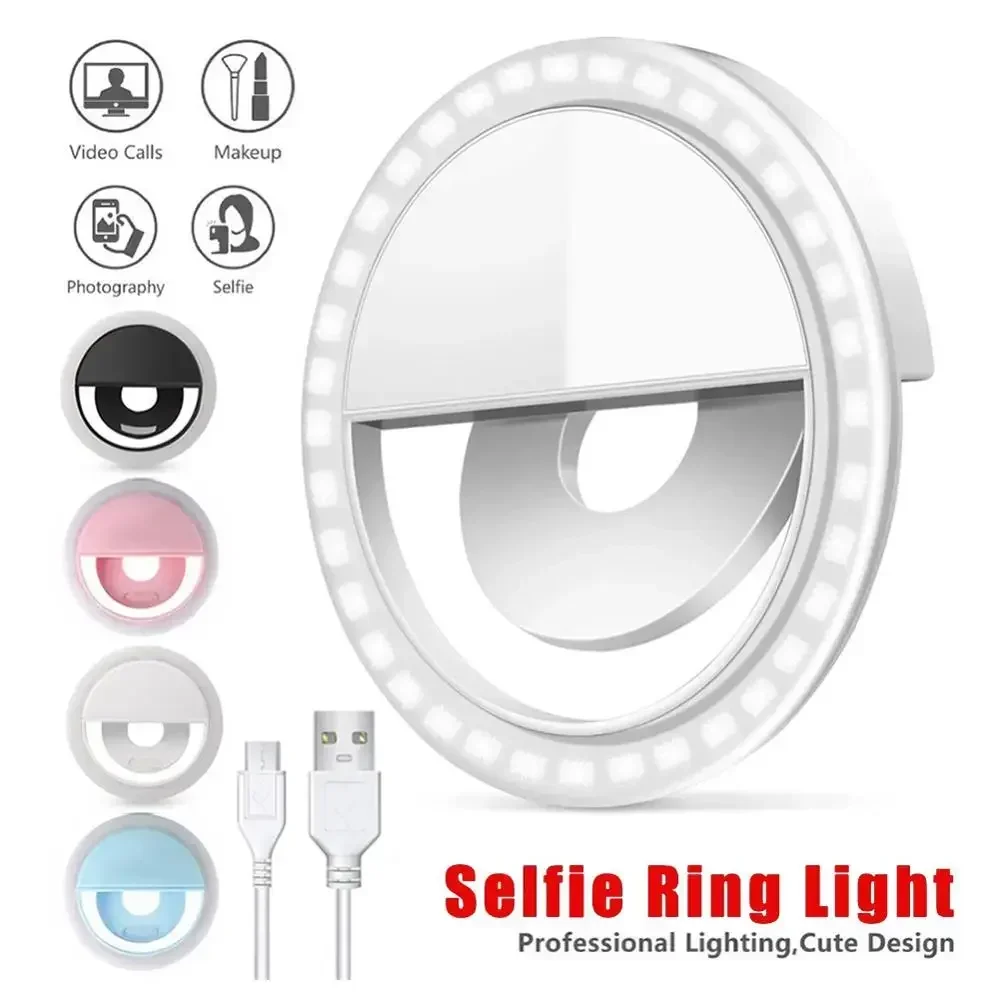 Photography Lighting Ring - Anillo de luz LED para Selfie,