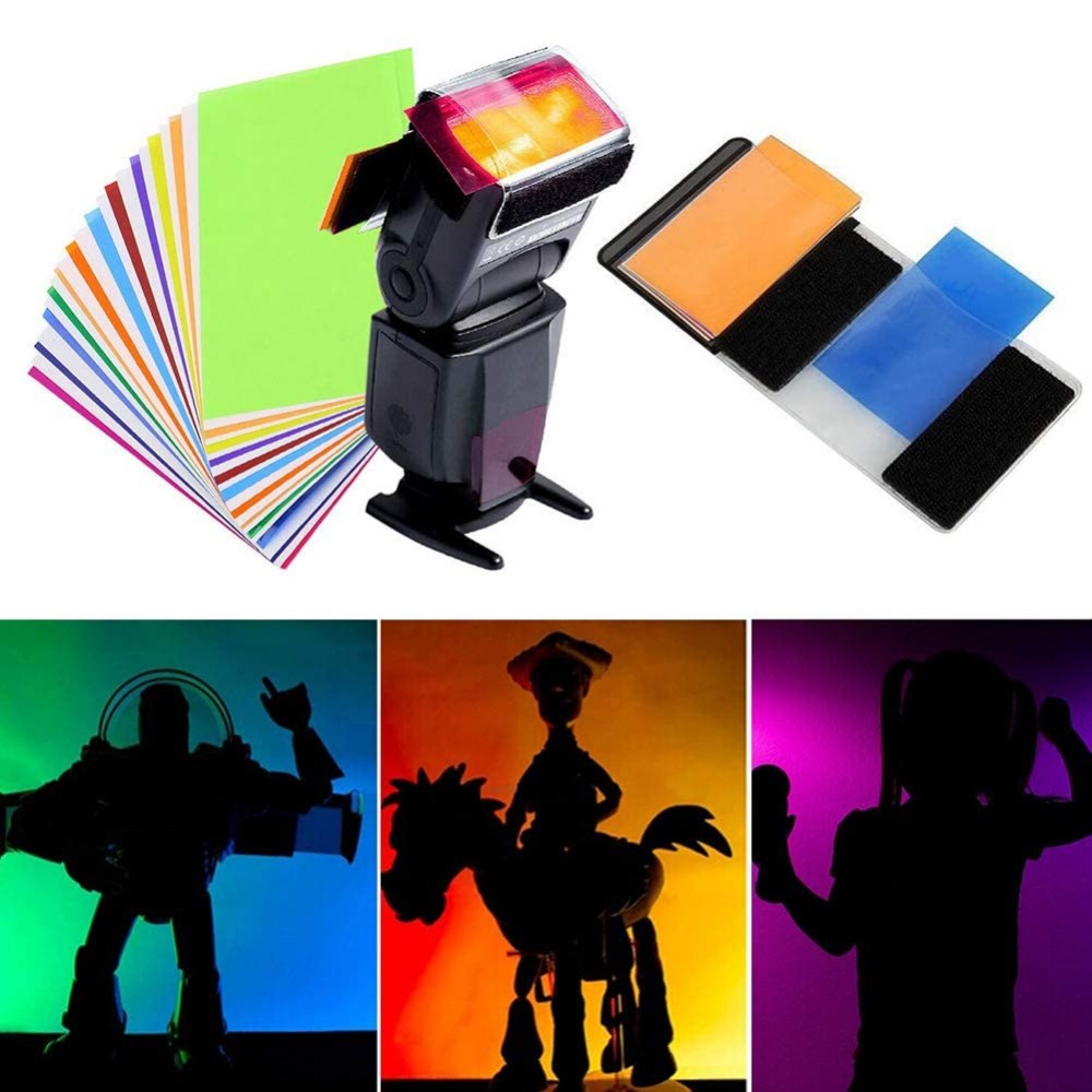 Photography Lighting Kit - Kit de 12 Filtros de Gel