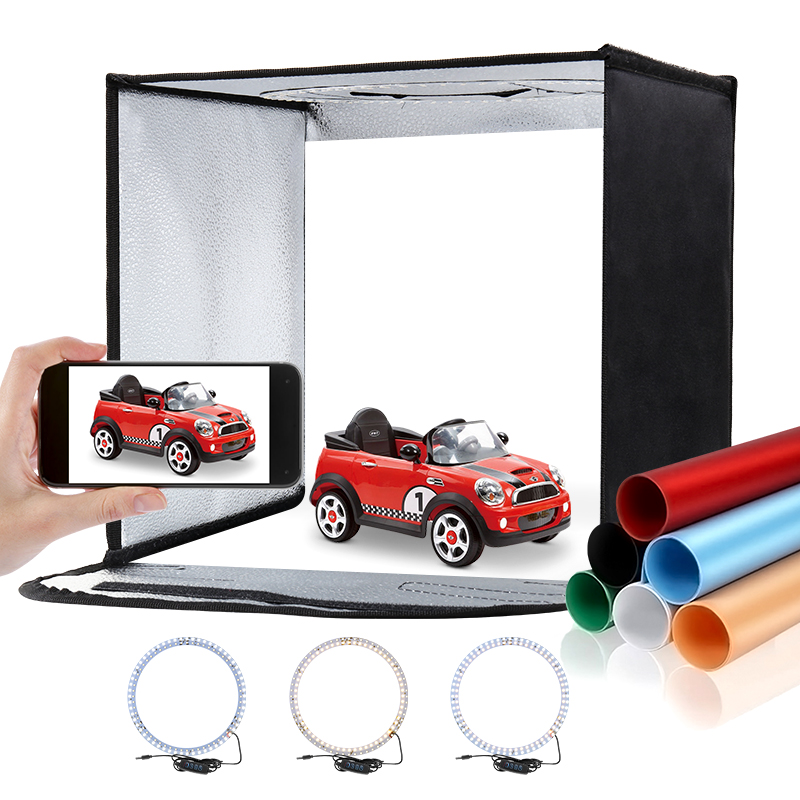 Photography Lighting Kit - Caja de luz plegable para estudio