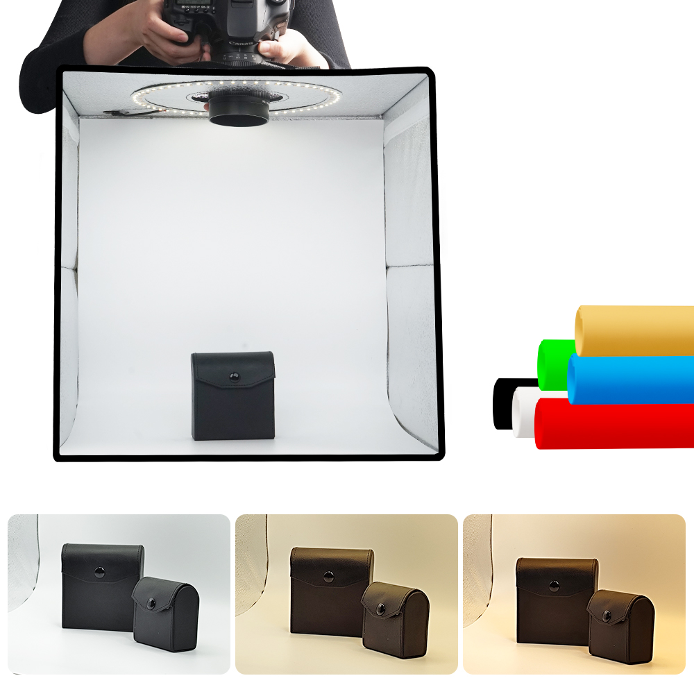 Photography Lighting Kit - Lightdow-caja de fotos regulable, luz LED