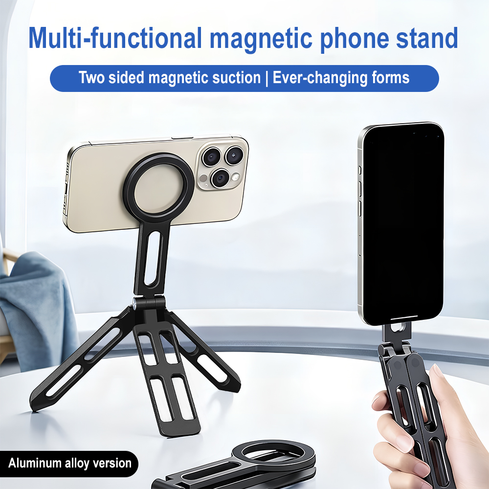 Photography Lighting Portable - Soporte Magnético para Teléfono con Cuatro