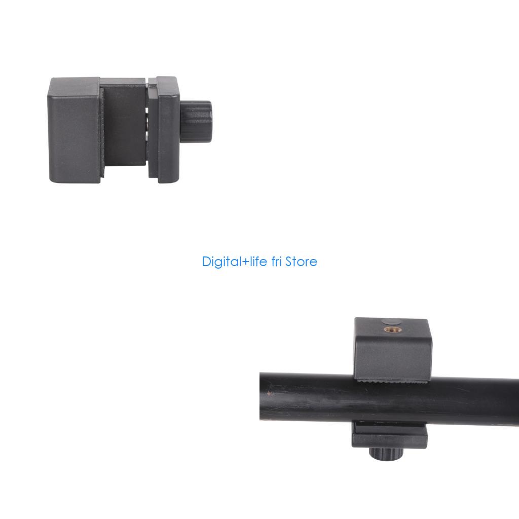Photography Lighting Reference - E06D Mini abrazadera montaje tornillo doble