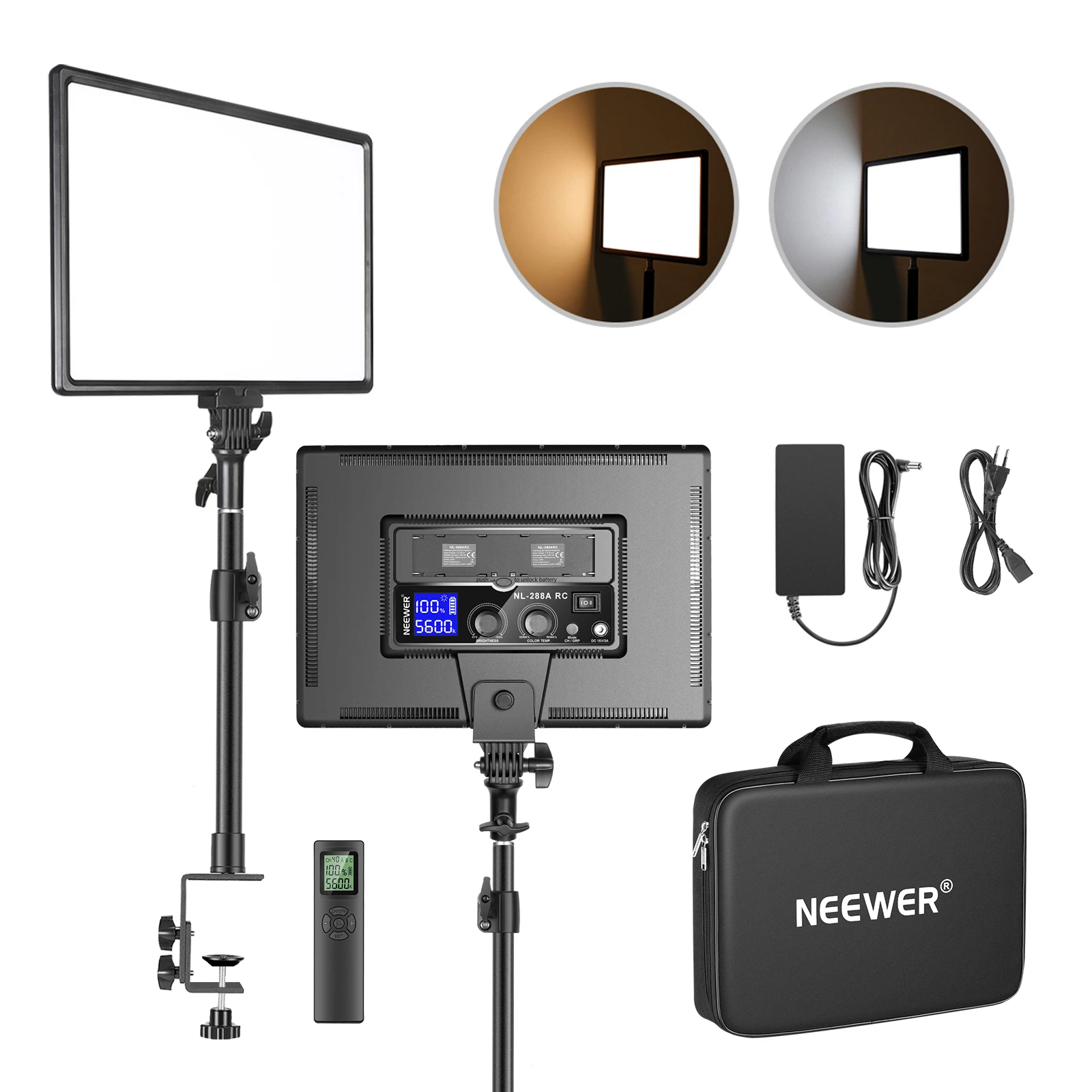 Photography Lighting Kit Neewer - Luz LED de video Neewer para