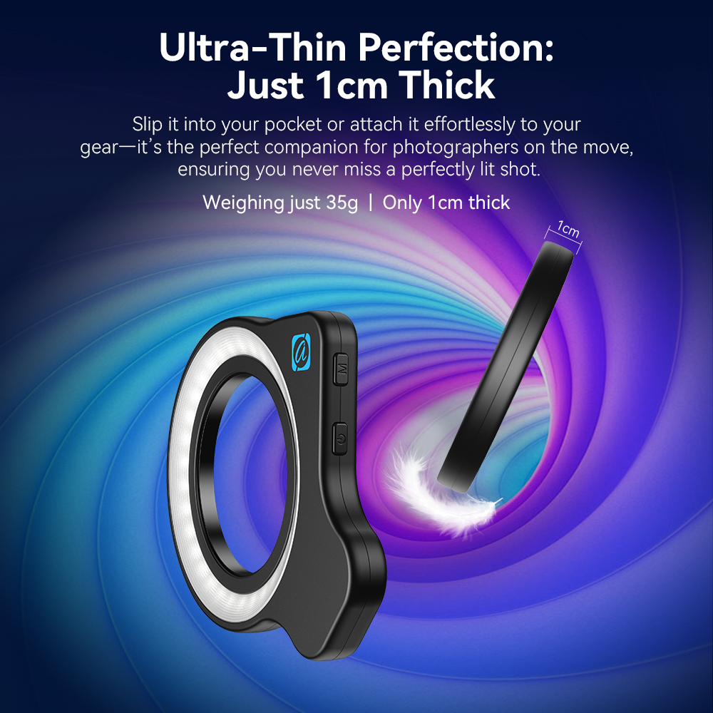 Luz de Relleno para Lentes Mac - Photography Lighting Ring reseña y precio