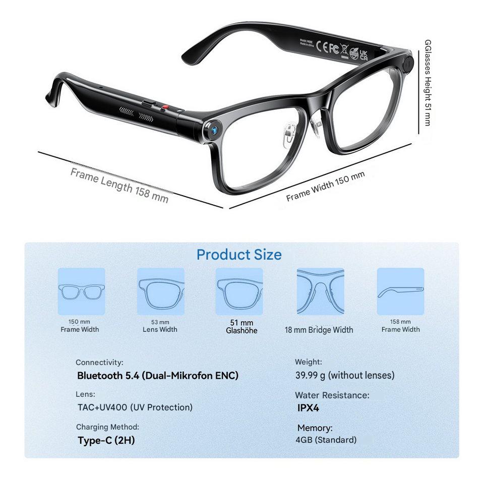 Gafas Inteligentes con IA y Tr - Photography Lighting Spotlight reseña y precio