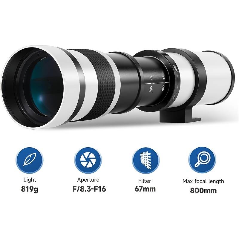 Lente Súper Teleobjetivo para  - Macro Photography Lighting Kit reseña y precio