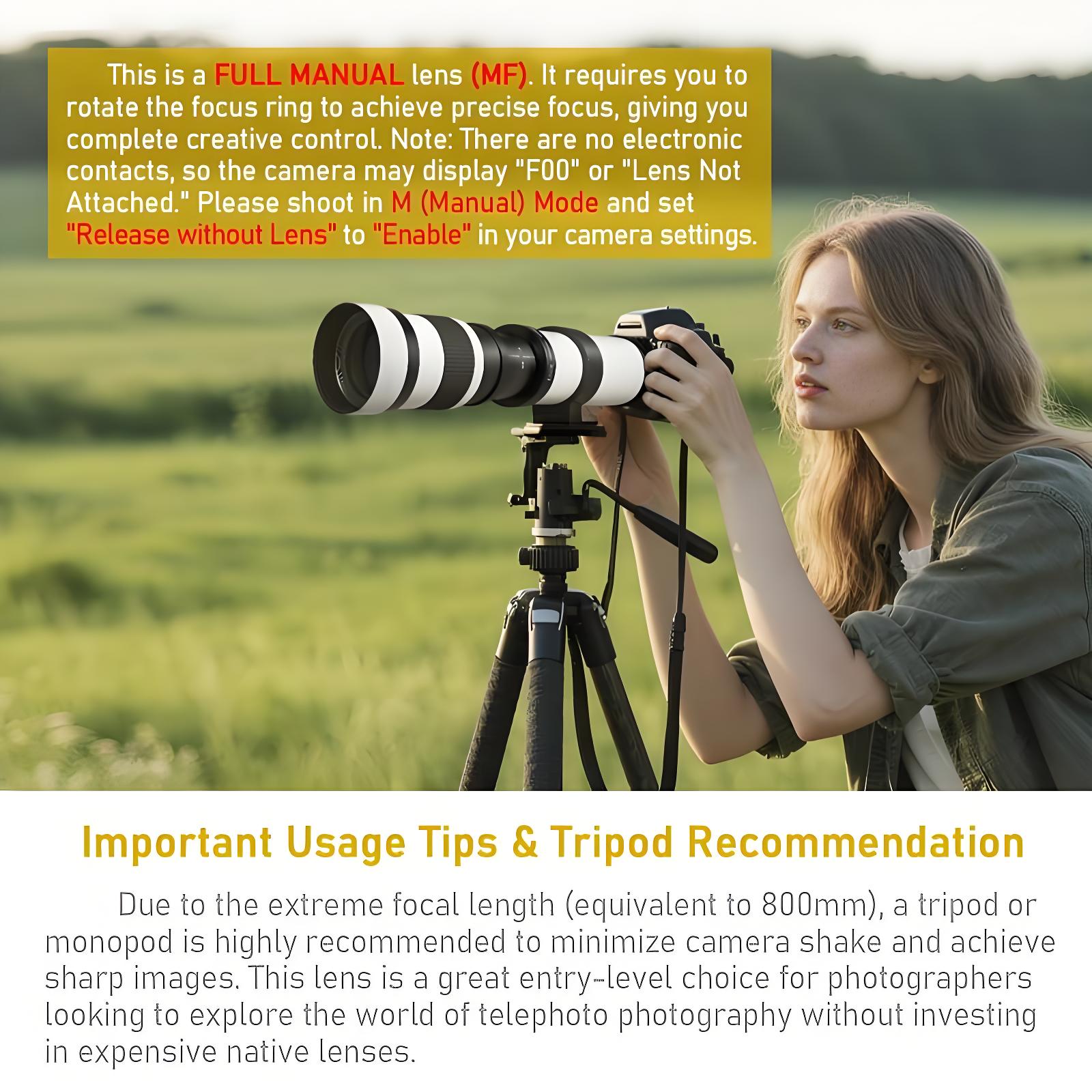 Lente Súper Teleobjetivo para  - Macro Photography Lighting Kit reseña y precio