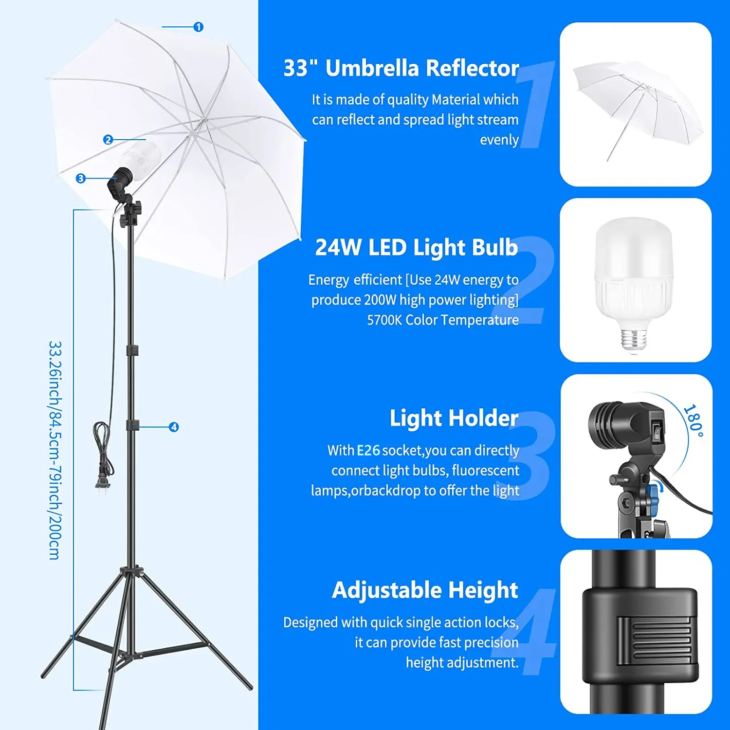 Kit de Iluminación para Fotogr - Photography Lighting Kit Neewer reseña y precio