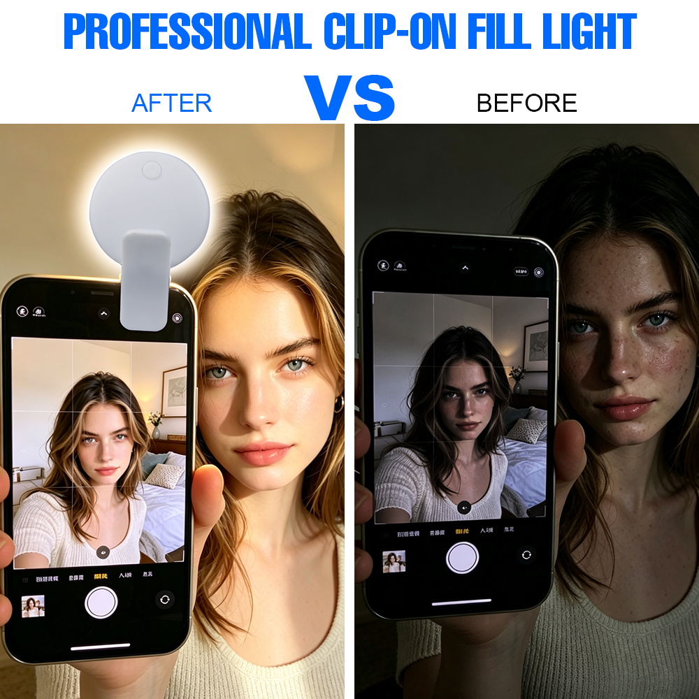 Luz de relleno portátil con cl - Photography Lighting Ring reseña y precio