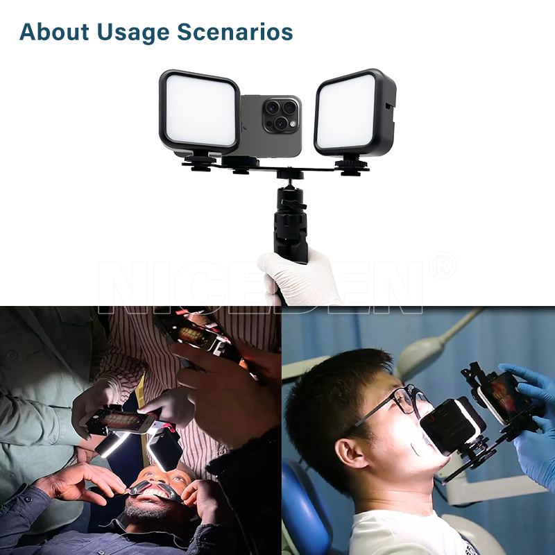 Linterna Dental Portátil Niced - Photography Lighting Portable reseña y precio