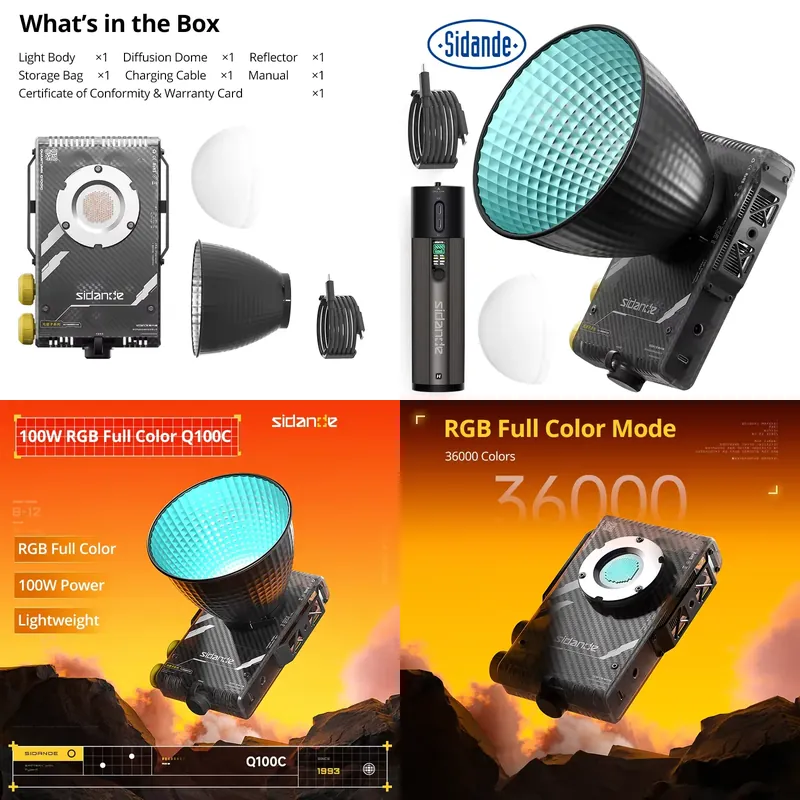Luz de relleno óptica portátil - Photography Lighting Portable reseña y precio