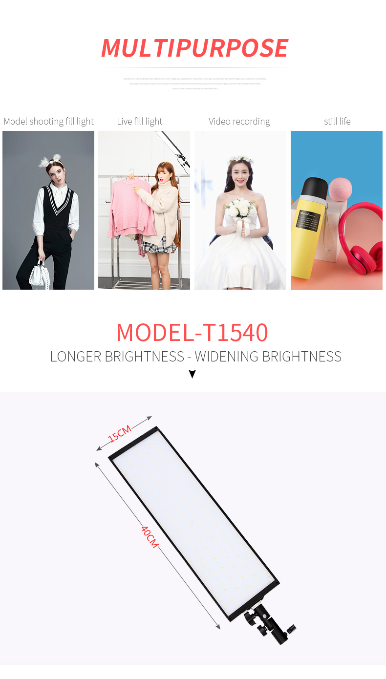 Kit de iluminación regulable p - Photography Lighting Kit reseña y precio
