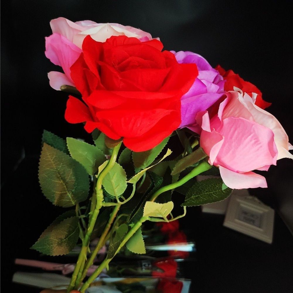 Luces LED de Rosas Artificiale - Photography Lighting Simulation reseña y precio