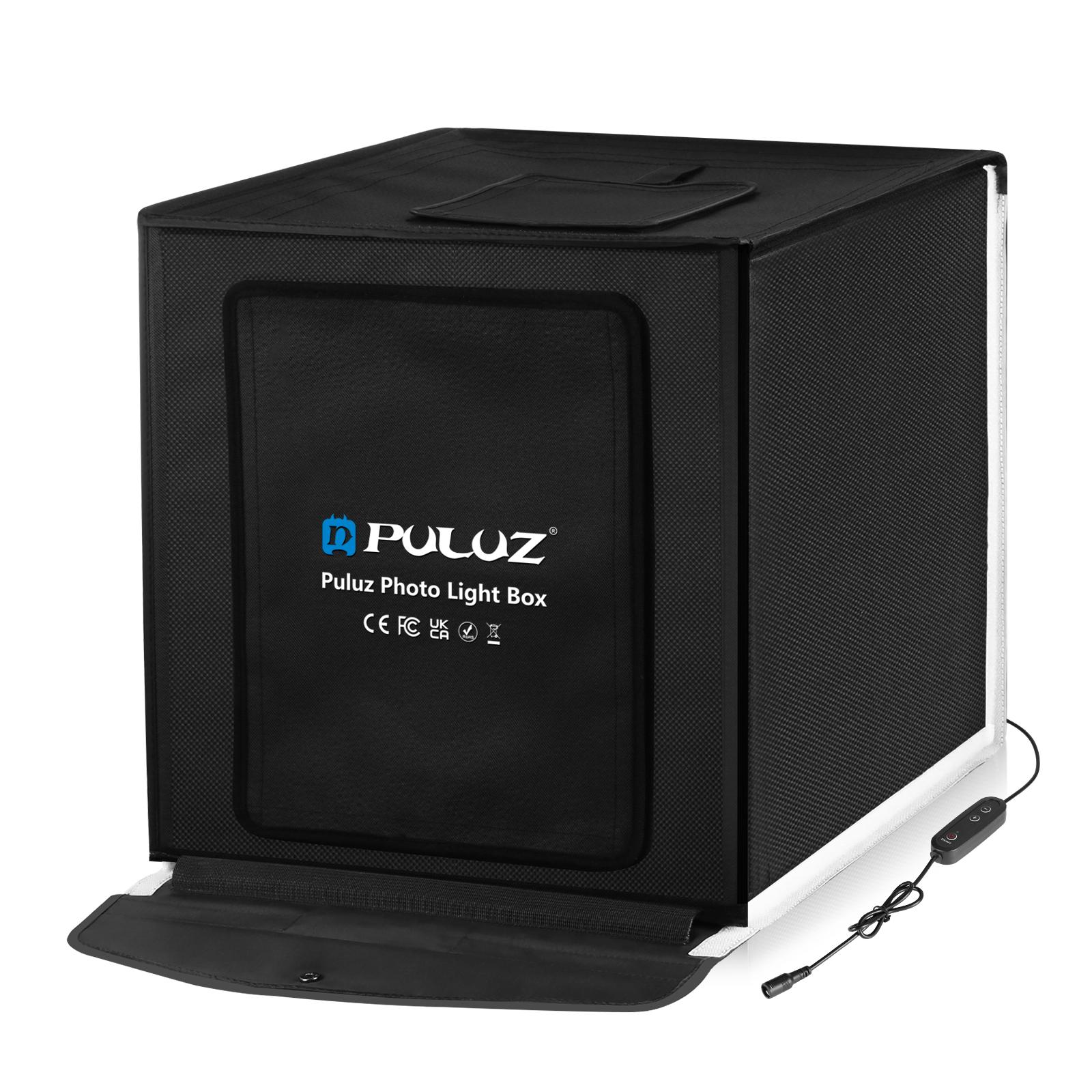 PULUZ-caja de estudio fotográf - Photography Lighting And Backdrop Kits reseña y precio