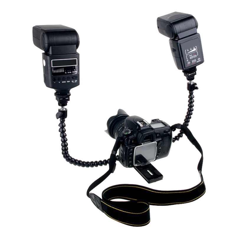 Soporte Flexible de doble braz - Macro Photography Lighting Kit reseña y precio