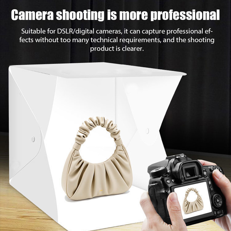 Caja de luz Mini caja de estud - Photography Lighting Kit reseña y precio