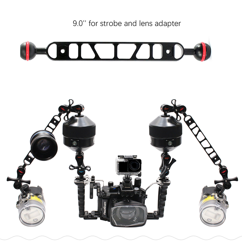 Adaptador de bola de aluminio  - Photography Lighting Kit reseña y precio
