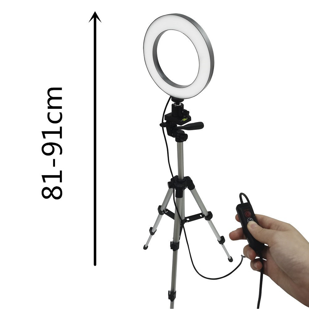Anillo de luz LED para selfies - Photography Lighting Products reseña y precio