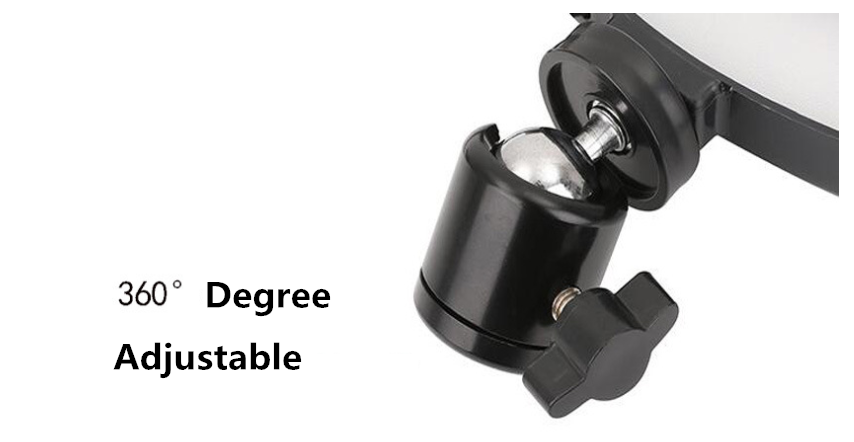 Anillo de luz LED para selfies - Photography Lighting Products reseña y precio