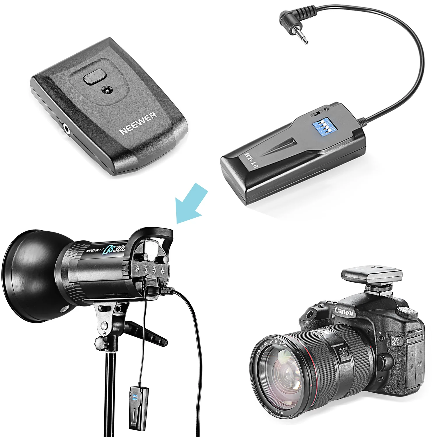 Kit de Disparador de Flash Ina - Photography Lighting Kit Neewer reseña y precio