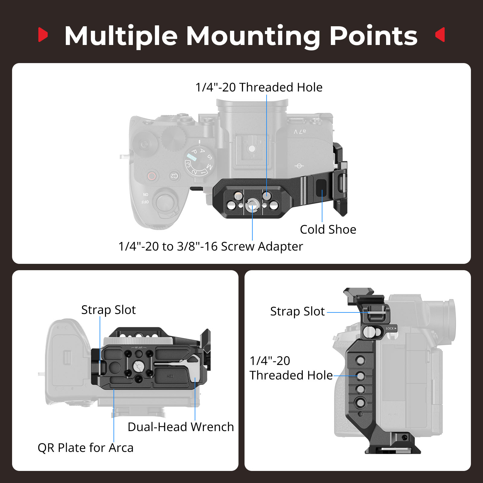 SmallRig 6023 HawkLock H38 Jau - Sony Camera A7 Iv reseña y precio