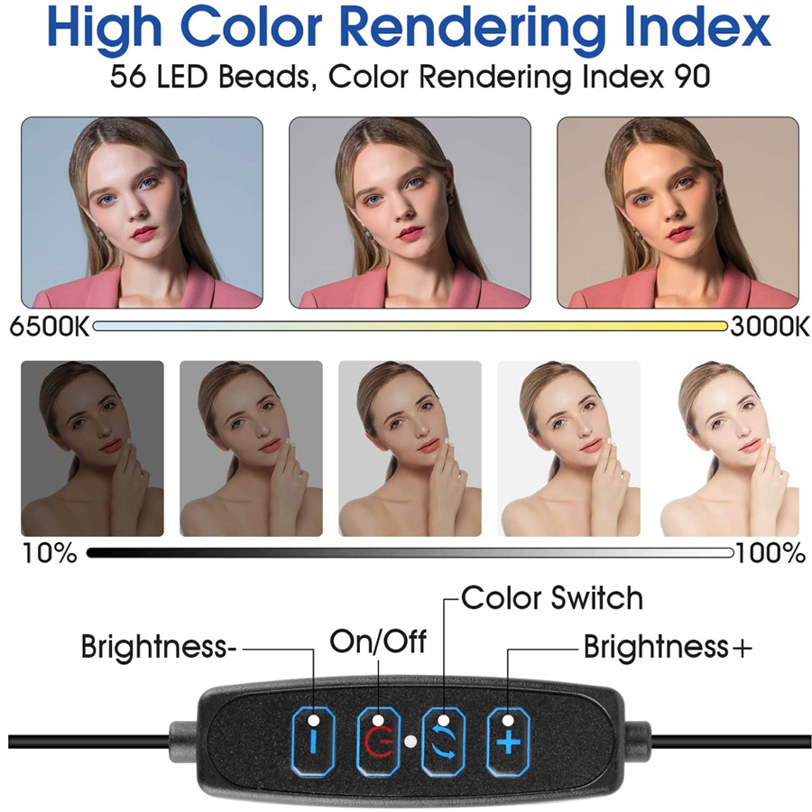 Anillo de luz de 16 cm para re - Photography Lighting Ring reseña y precio