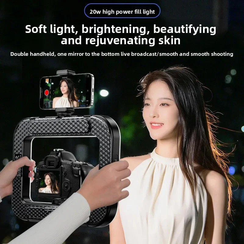 Luz LED de anillo portátil de  - Photography Lighting Ring reseña y precio