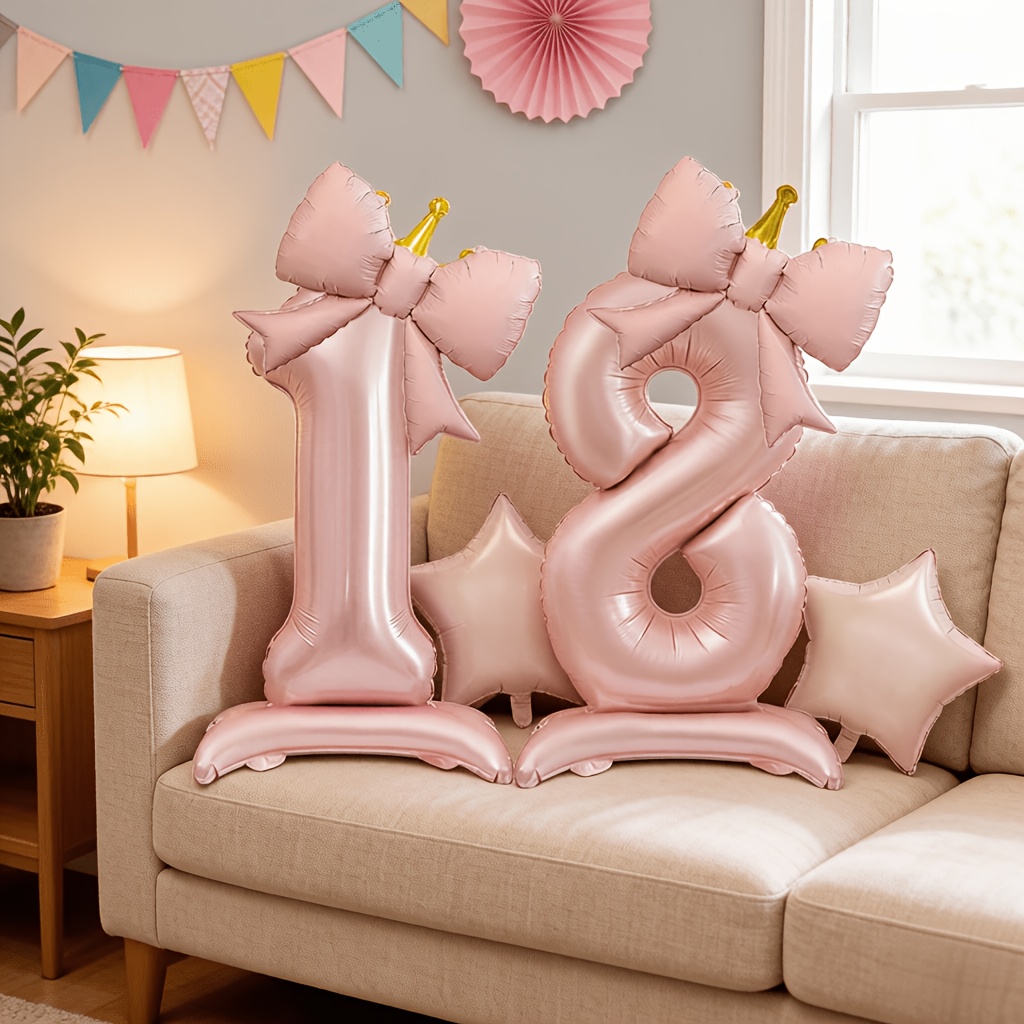 Globos 3D Rosa Claro de Lujo 0 - Photography Lighting Kit reseña y precio