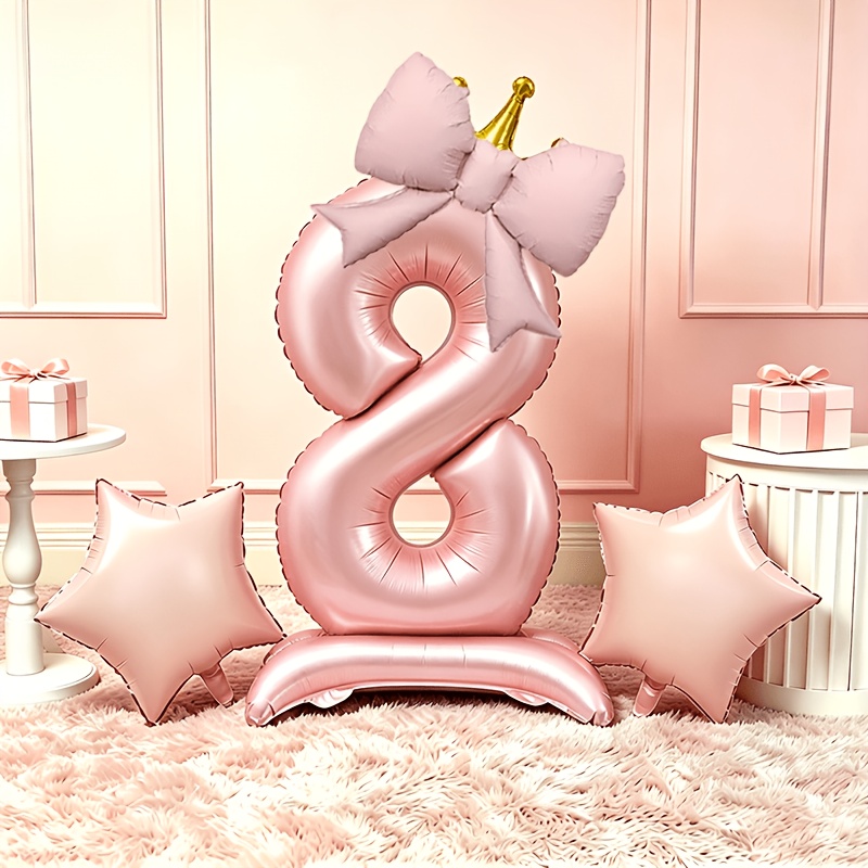 Globos 3D Rosa Claro de Lujo 0 - Photography Lighting Kit reseña y precio