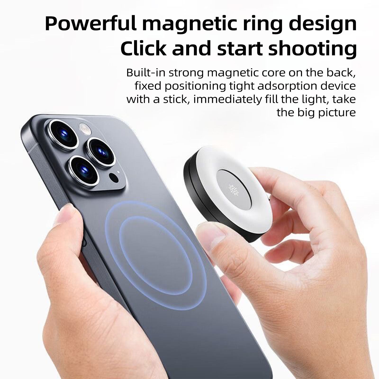 Anillo de luz de Selfie magnét - Photography Lighting Ring reseña y precio