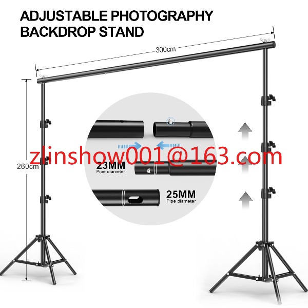 Equipo de estudio fotográfico  - Photography Lighting And Backdrop Kits reseña y precio