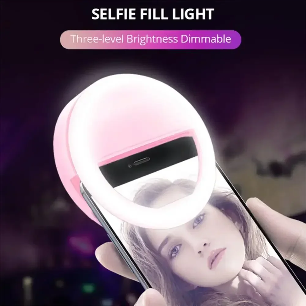 Anillo de luz LED para Selfie, - Photography Lighting Ring reseña y precio