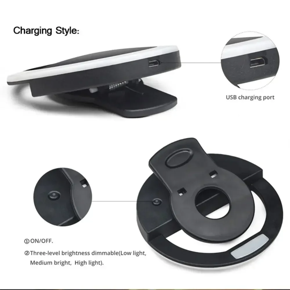 Anillo de luz LED para Selfie, - Photography Lighting Ring reseña y precio