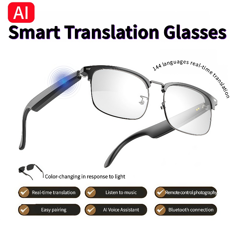Gafas Inteligentes GS13 con Le - Photography Lighting Assistant reseña y precio