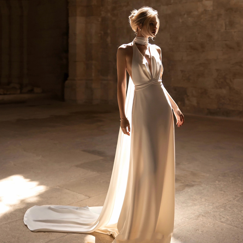 Vestido de Novia con Cuello Ha - Photography Natural Lighting Basics reseña y precio