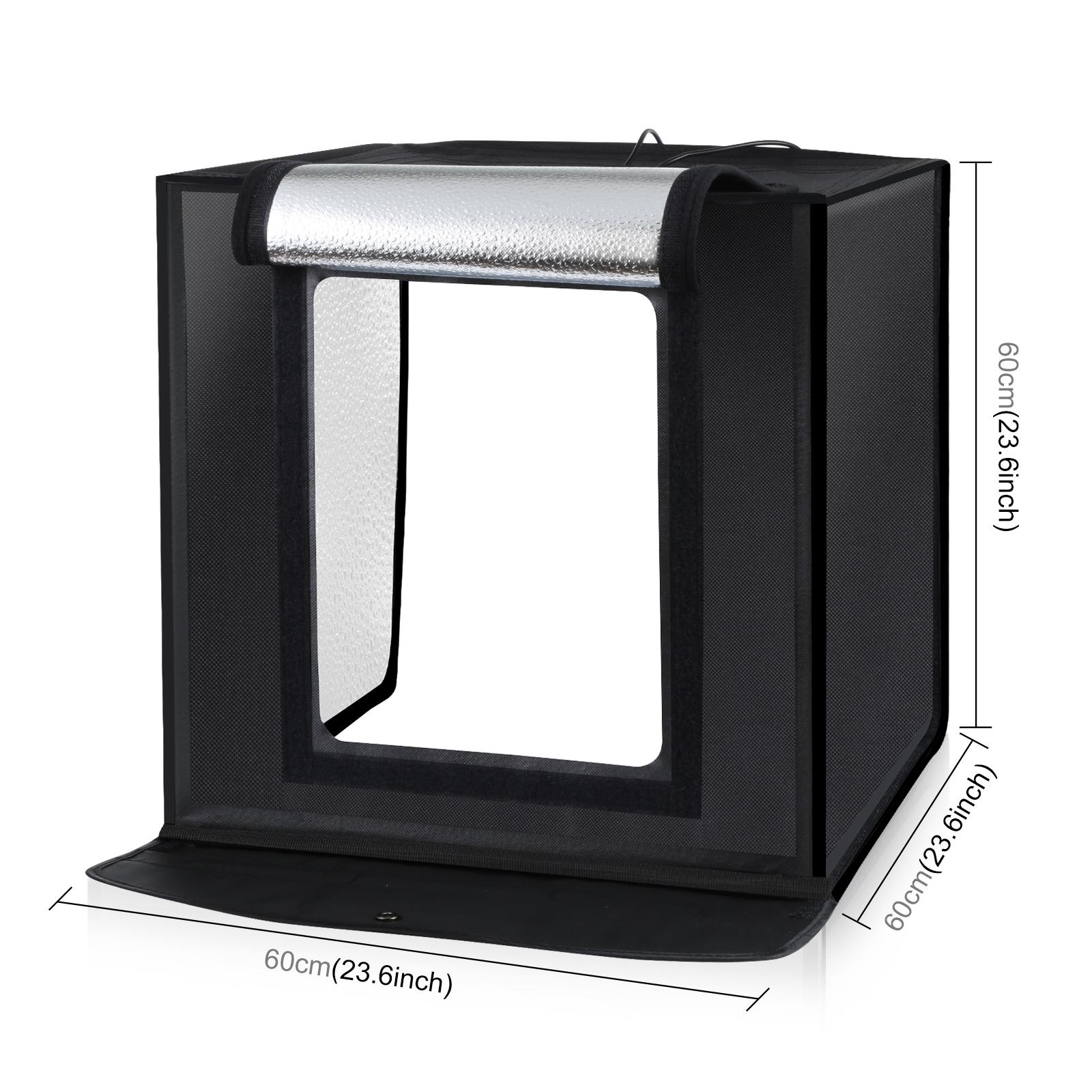 PULUZ 60cm caja de luz de estu - Photography Lighting Kit reseña y precio