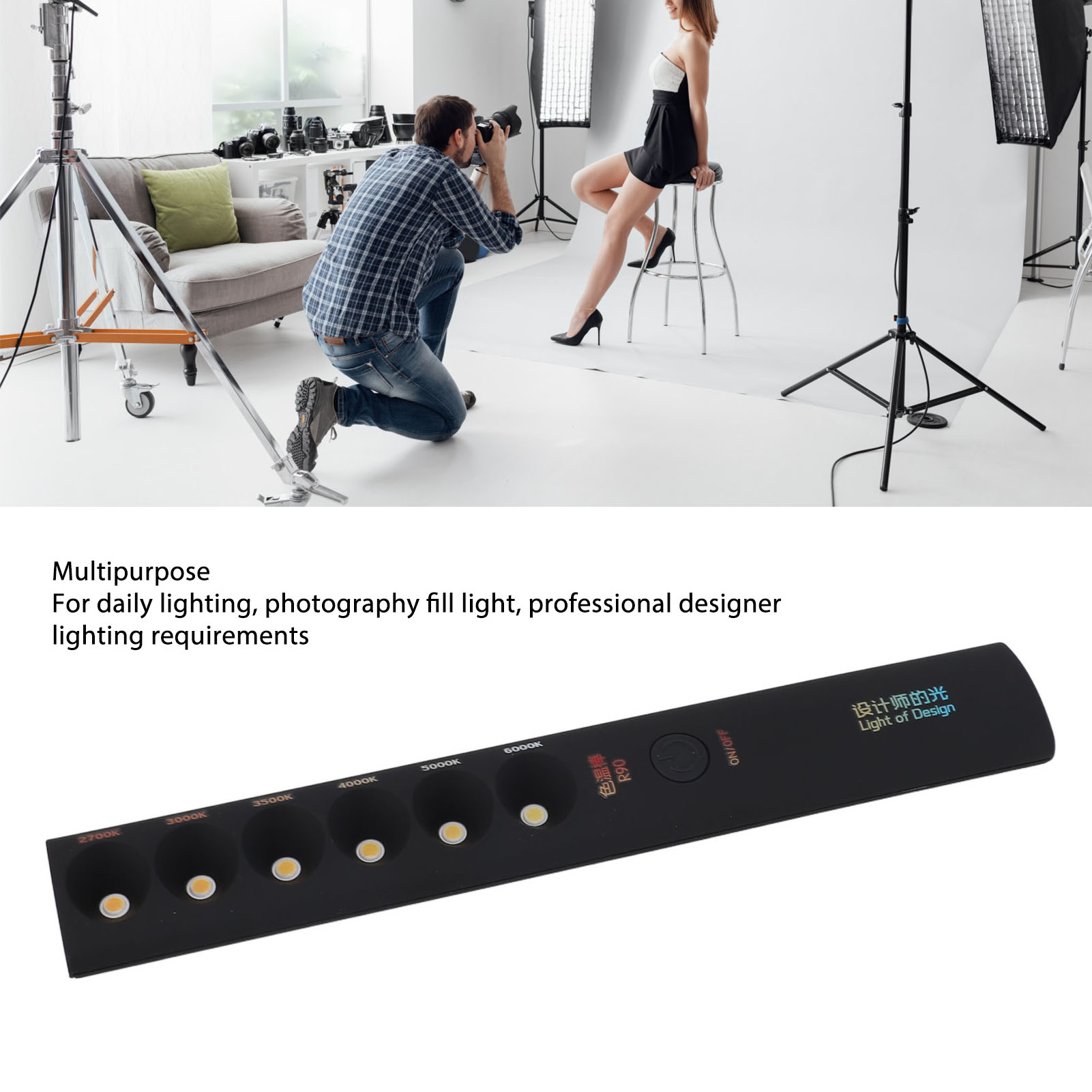 Varita de luz de vídeo portáti - Photography Lighting Portable reseña y precio
